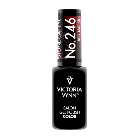Victoria Vynn™ Gel Polish Stone Cat Eye Red Jasper  - 246 - 8 ml.