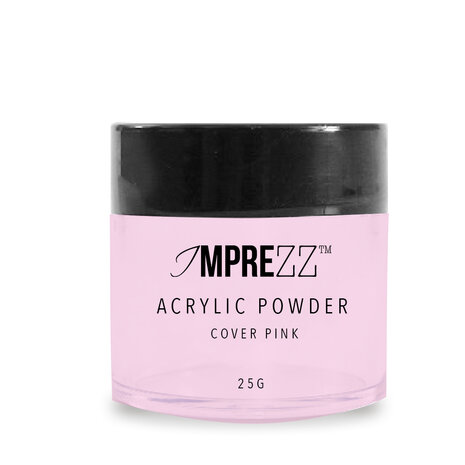 IMPREZZ® acrylpoeder - acrylic powder Cover Pink 25 gr. - Dekkend roze