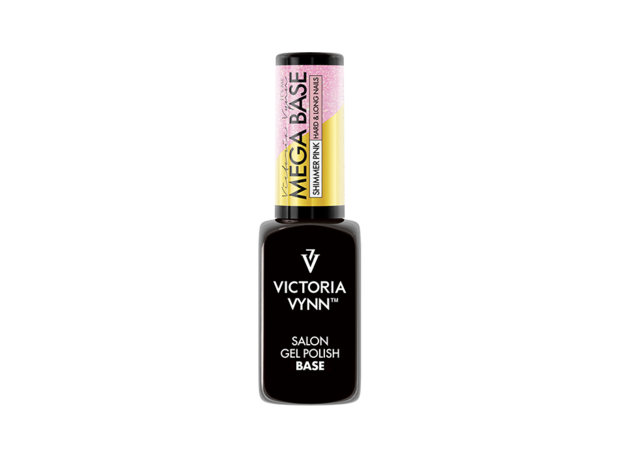 Victoria Vynn Rubber Base | Mega Base Shimmer Pink 8ml | NEW IN