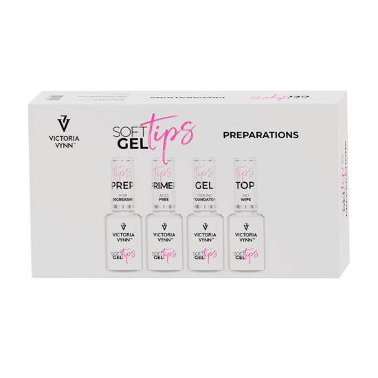 Victoria Vynn Soft Gel Tips Vloeistoffen ter voorbehandeling van de Soft Gel Tips